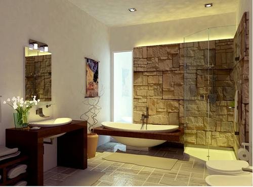 Thuc vuong dong chay tien bac bang phong thuy phong tam hinh anh