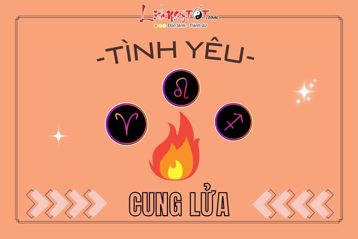 Tinh yeu cua cac cung hoang dao nhom Lua