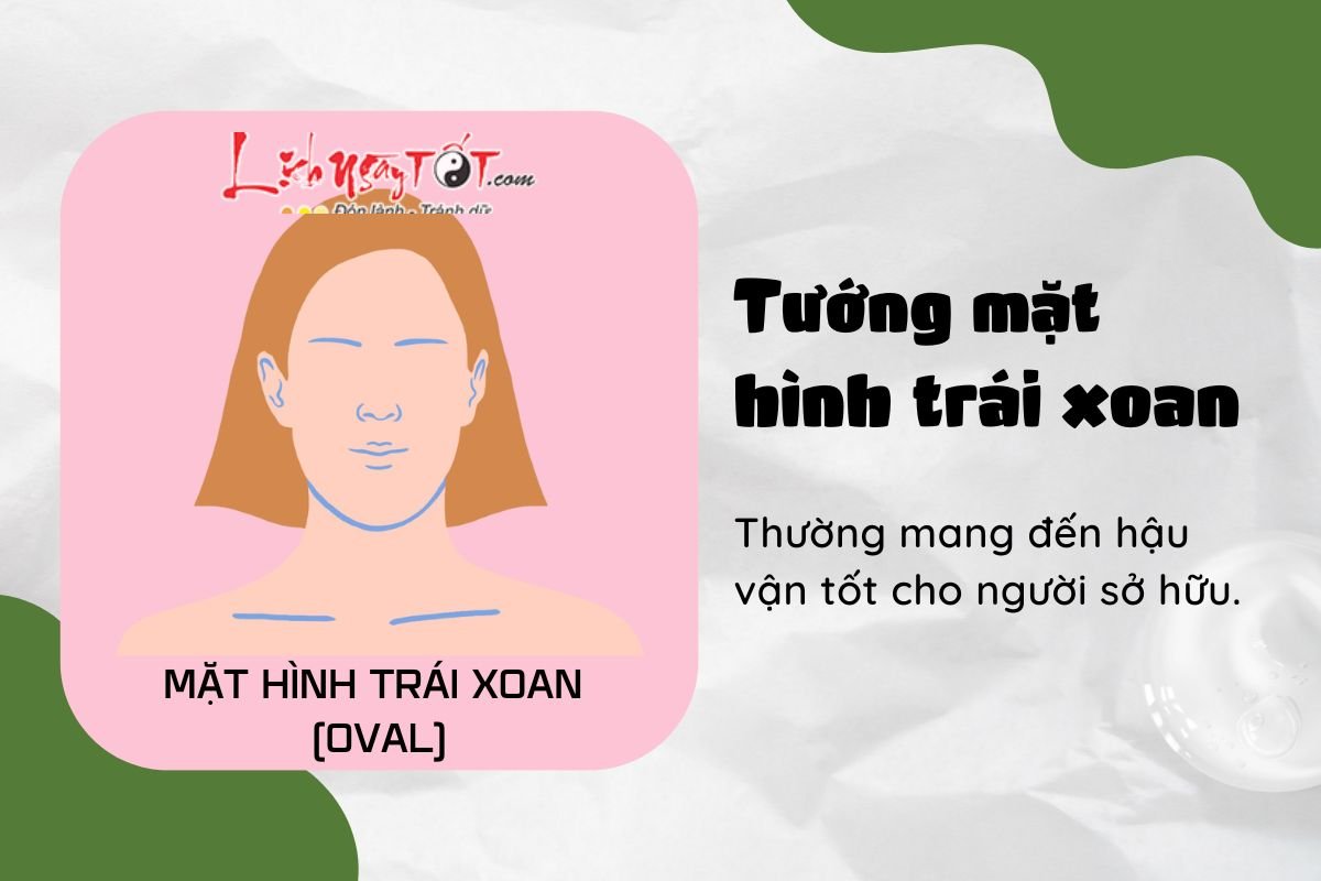 Tướng mặt hình trái xoan Tuong mat hinh trai xoan