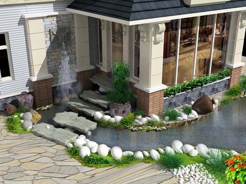 Ung dung thuyet Am - Duong trong phong thuy san vuon hinh anh 2