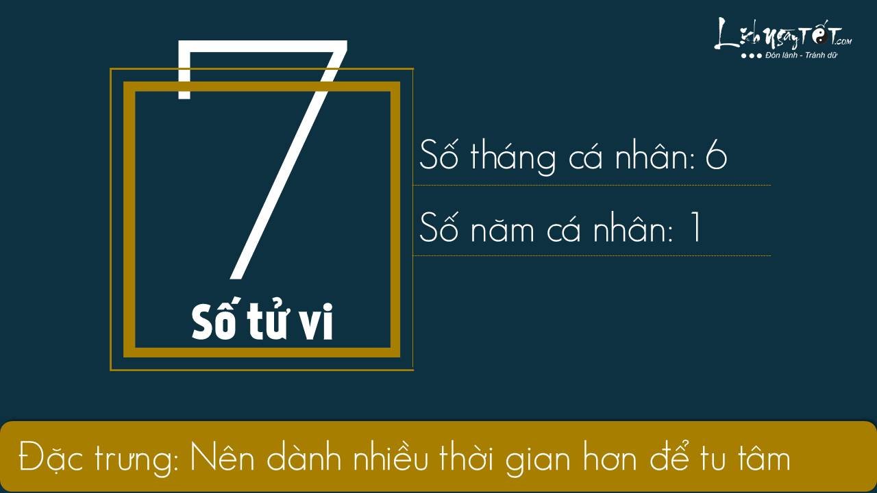 Xem boi ngay sinh - Than so hoc thang 52019 - So tu vi 7