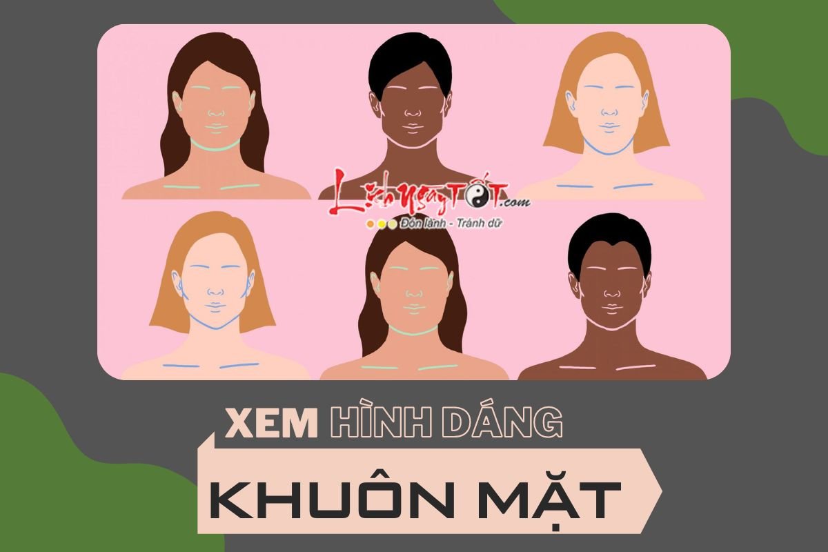 Xem HÌNH DÁNG KHUÔN MẶT Xem HINH DANG KHUON MAT