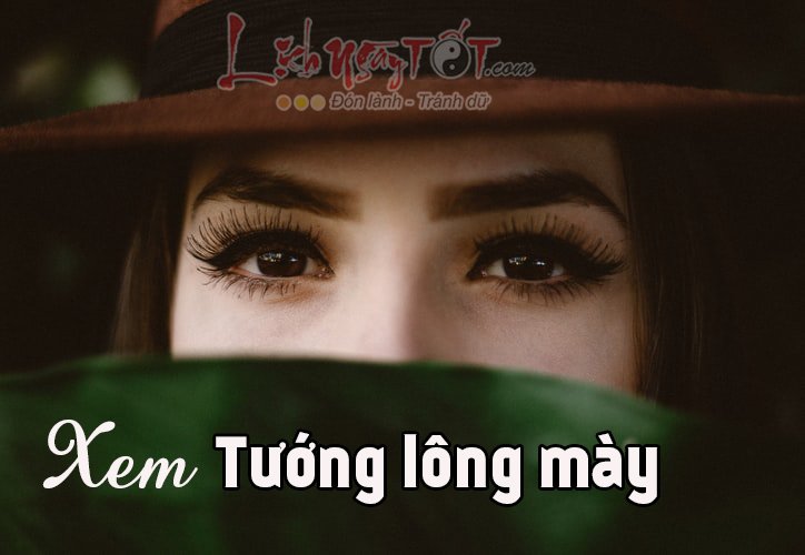 Xem tướng lông mày nam nữ chuẩn xác