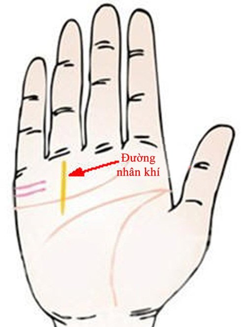 Xoe ban tay nhin ngay nhan duyen tot dep hinh anh