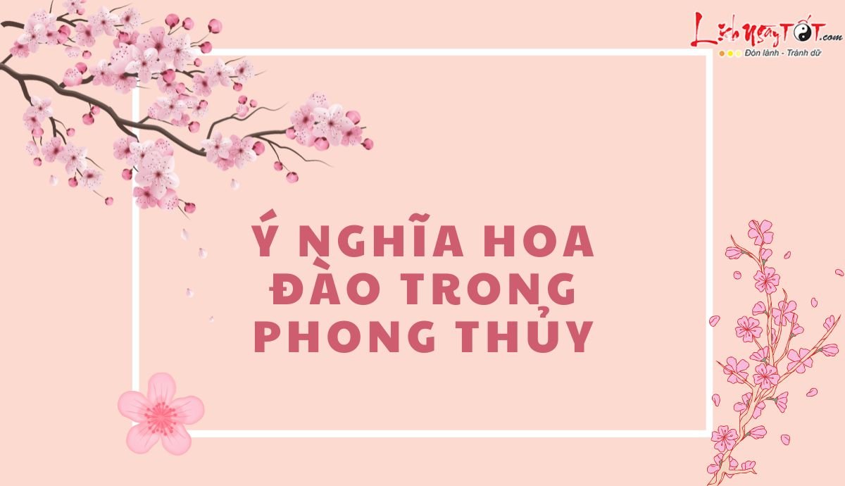 y nghia hoa dao trong phong thuy